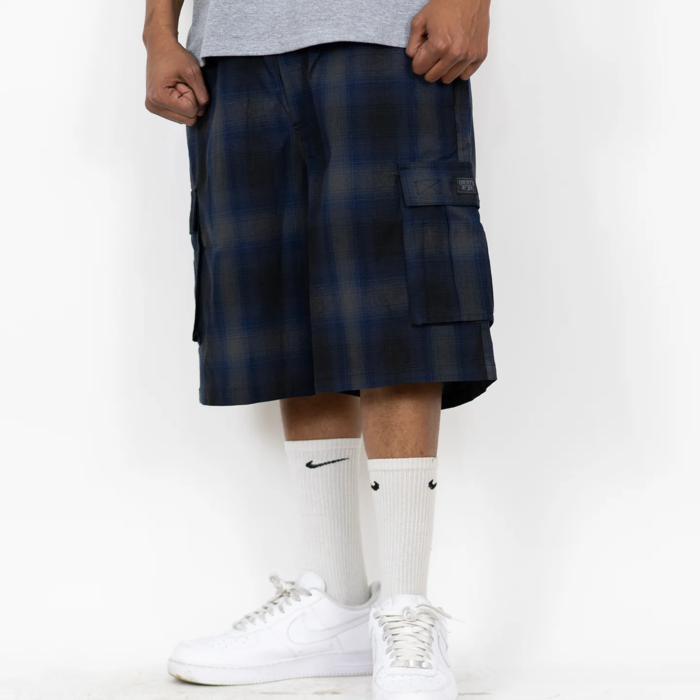 FB County Checkered Shorts
