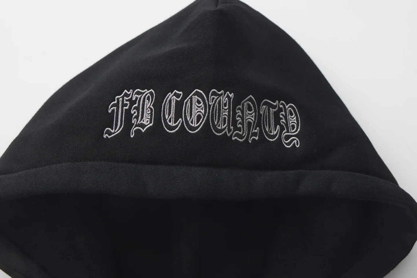 FB County Tatted Zip Up Hood