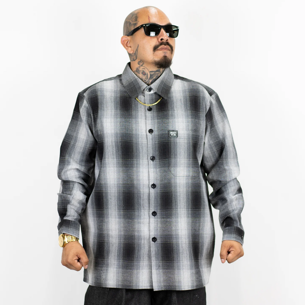 FB County Checkered Shirts Long Sleeve Button