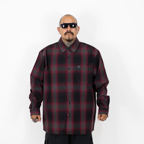 FB County Checkered Shirts Long Sleeve Button