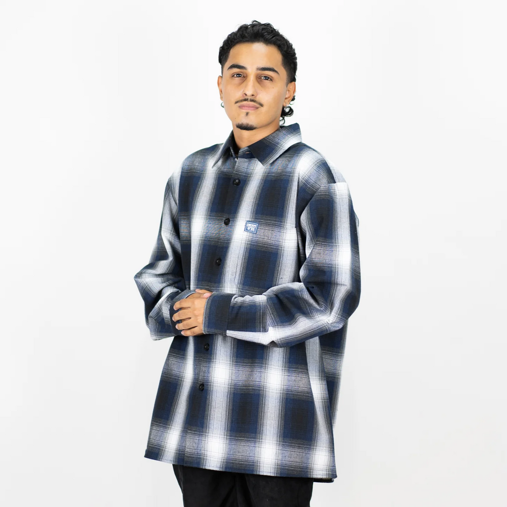 FB County Checkered Shirts Long Sleeve Button