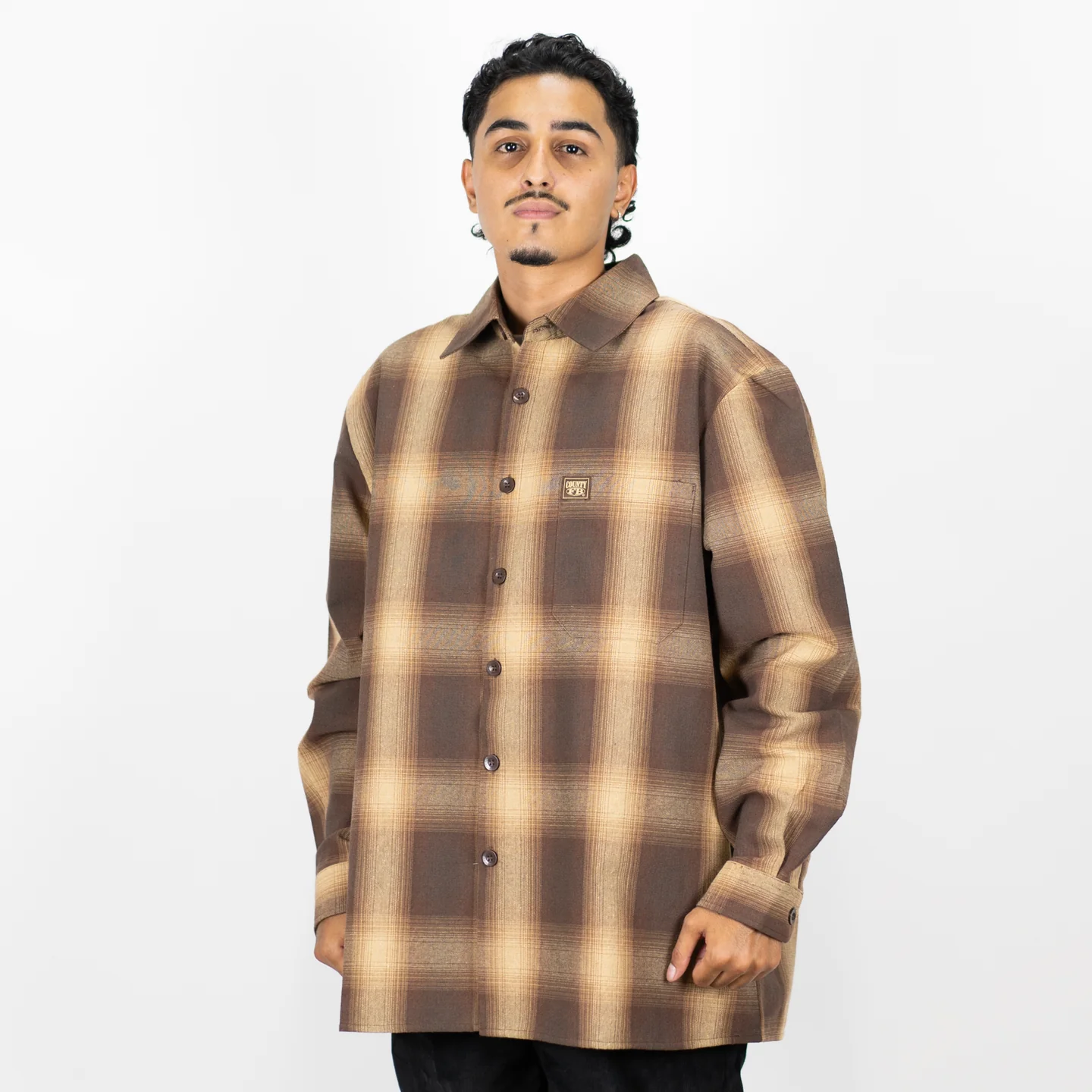 FB County Checkered Shirts Long Sleeve Button