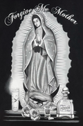 Shaka Tees BW Virgin Mary "FMM"