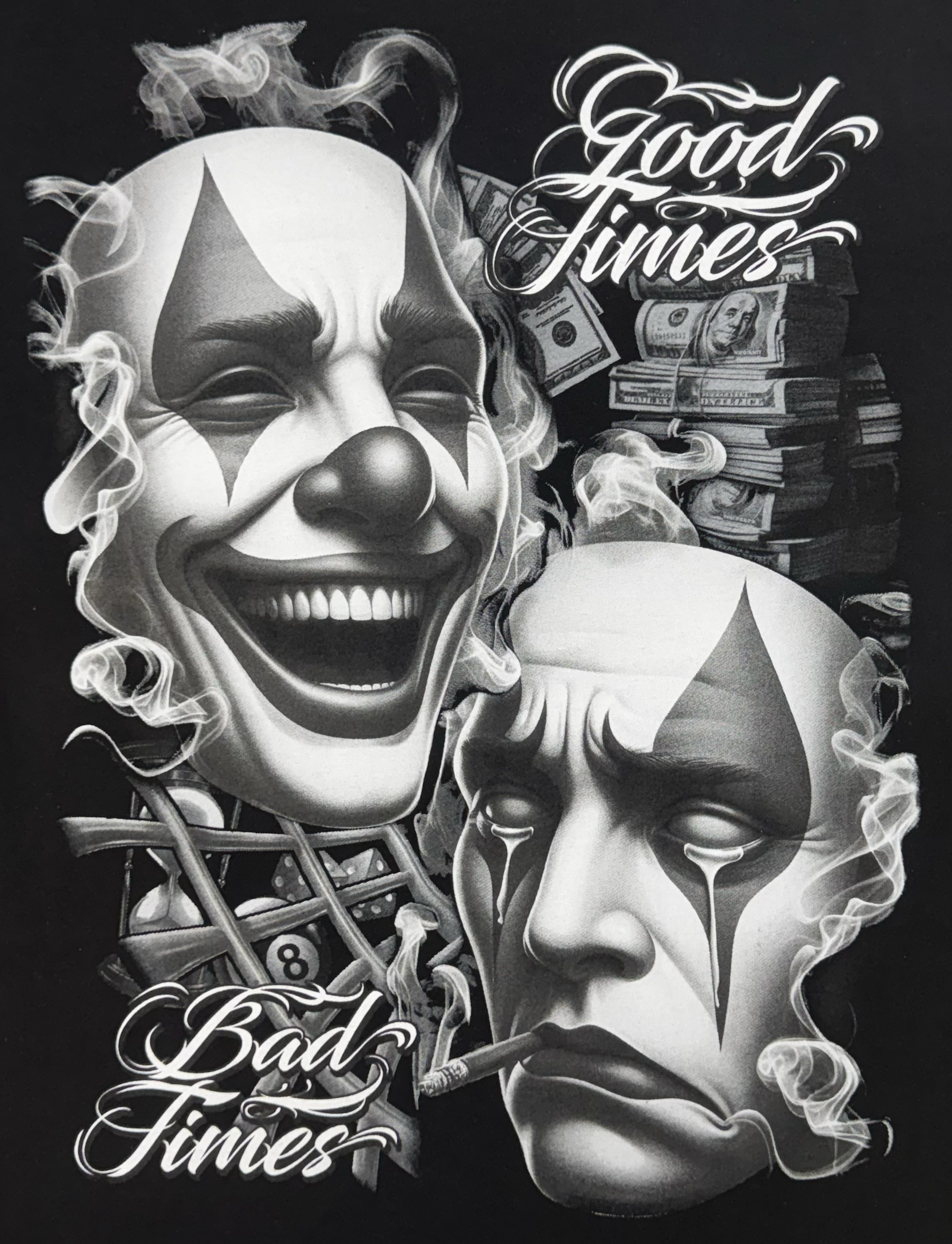 Shaka Tees Good Times Bad Times